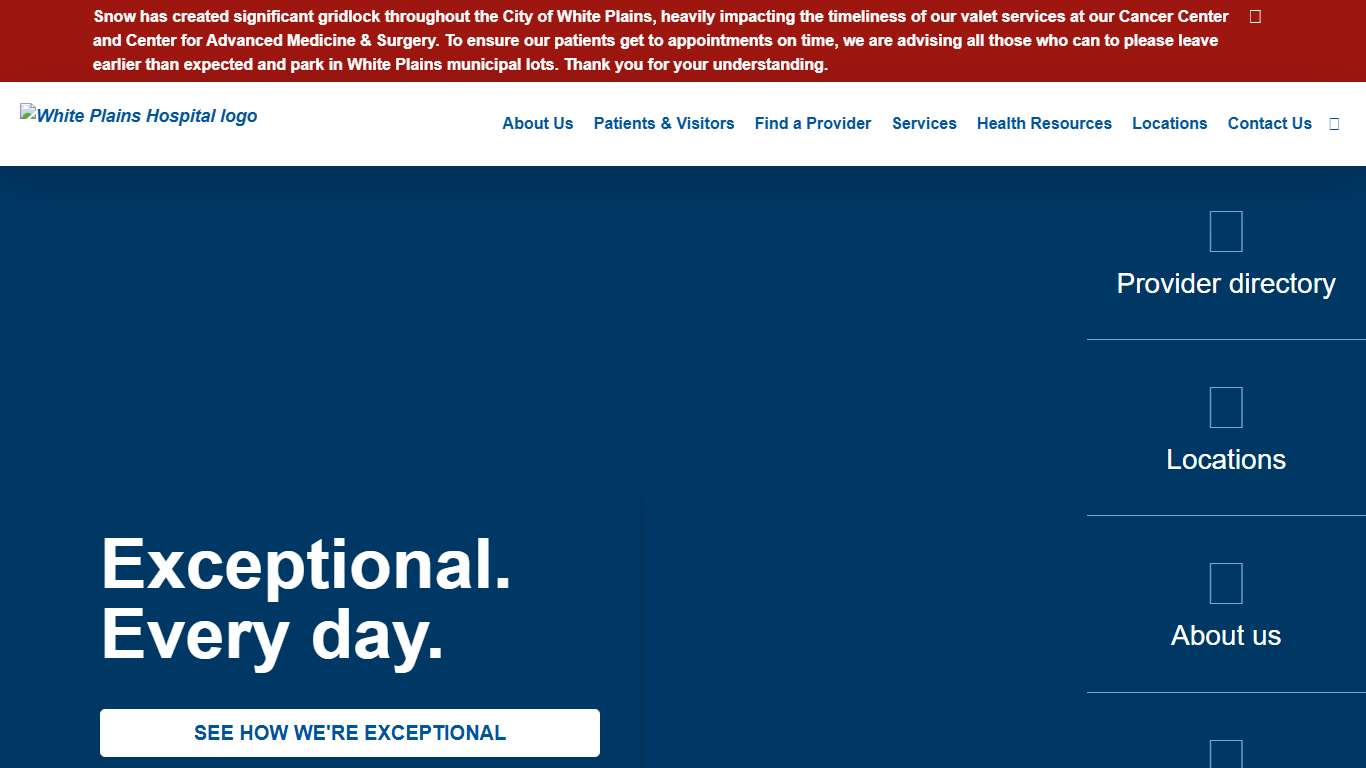 White Plains Hospital Award-winning Westchester hospital